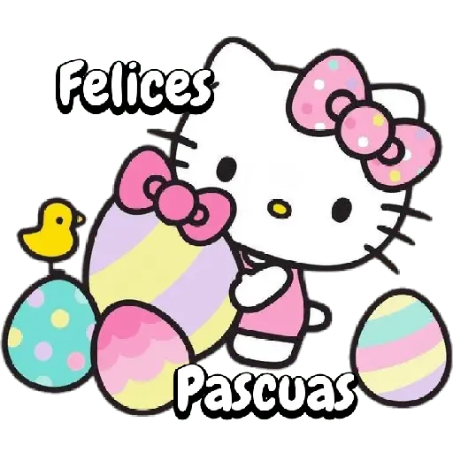 Hello Kitty Happy Easter 🐇