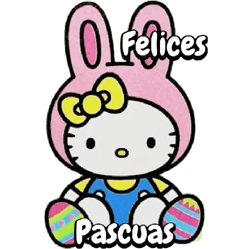 Hello Kitty Happy Easter 🐇