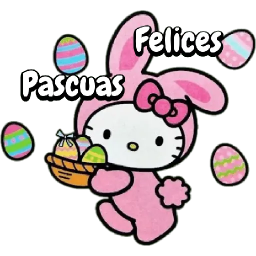 Hello Kitty Happy Easter 🐇