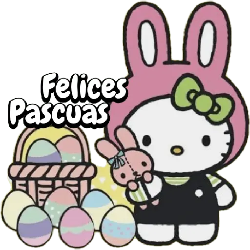 Hello Kitty Happy Easter 🐇
