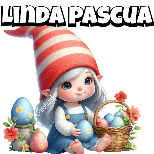 NIÑA DE PASCUA 🎀🥚🐰