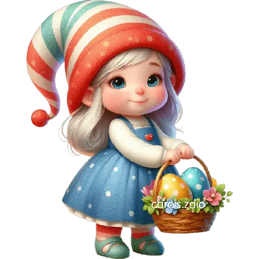 NIÑA DE PASCUA 🎀🥚🐰