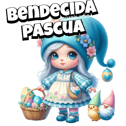 NIÑA DE PASCUA 🎀🥚🐰