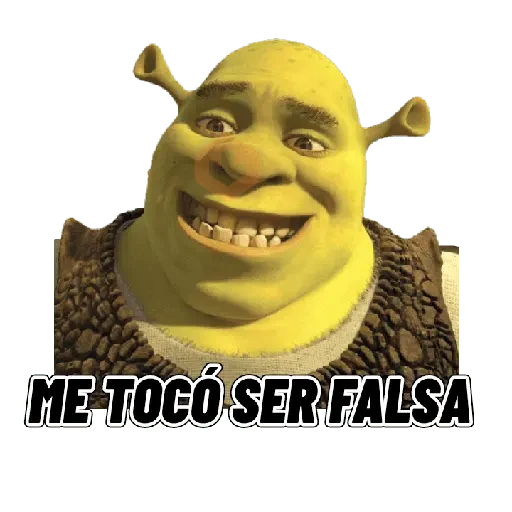 Sherk memes clasicos 💚💫 sticker 15