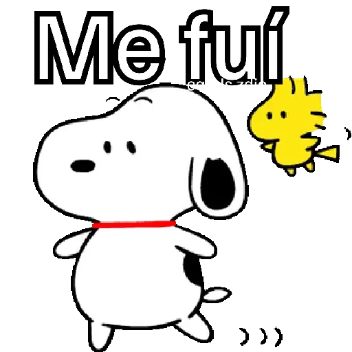 Snoopy y Woodstock 💛🦴🏡