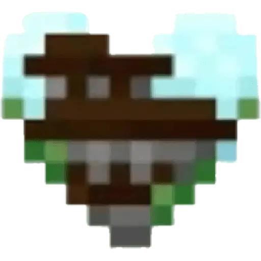 Minecraft heart ❤🟥