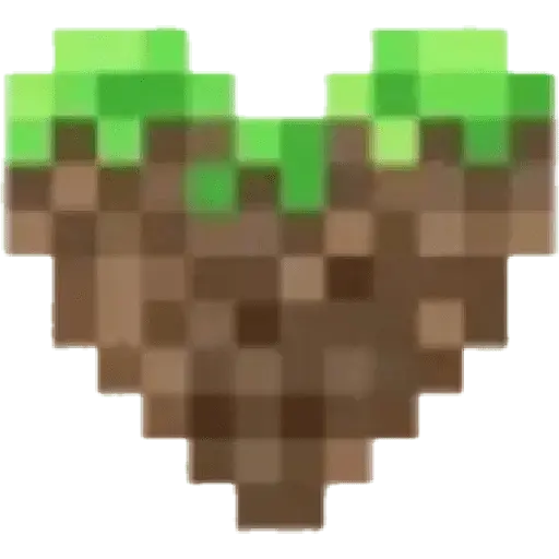 Minecraft heart ❤🟥