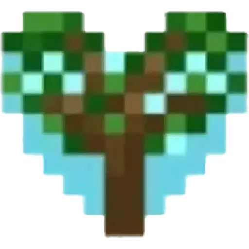 Minecraft heart ❤🟥