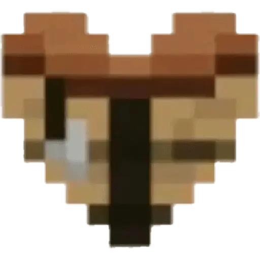 Minecraft heart ❤🟥