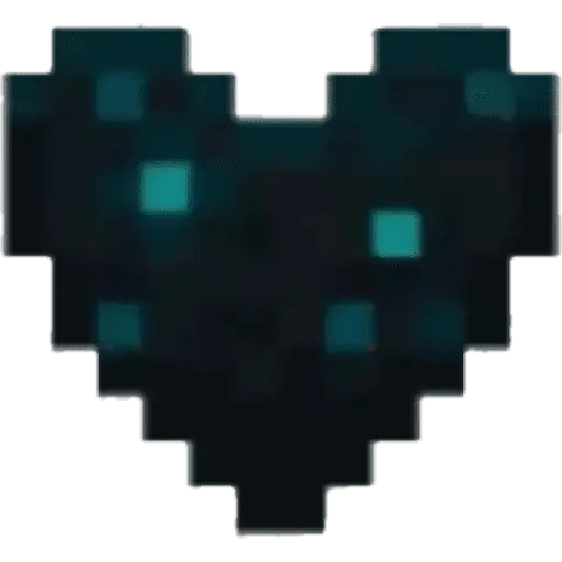 Minecraft heart ❤🟥