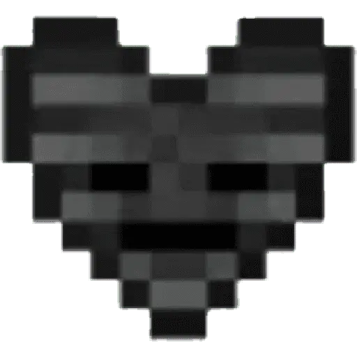 Minecraft heart ❤🟥