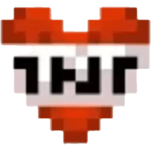 Minecraft heart ❤🟥