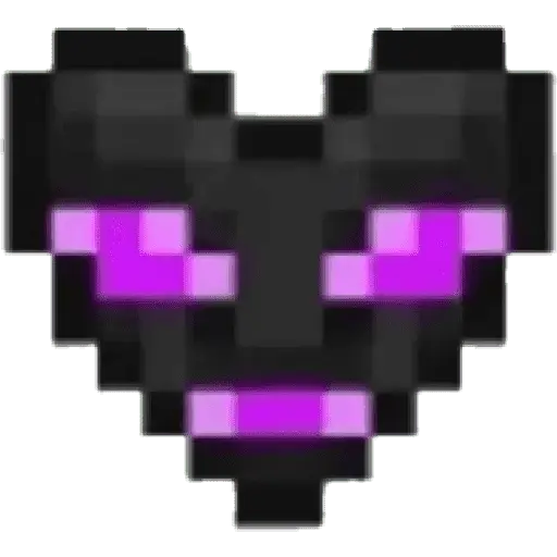 Minecraft heart ❤🟥