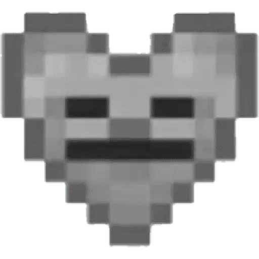 Minecraft heart ❤🟥