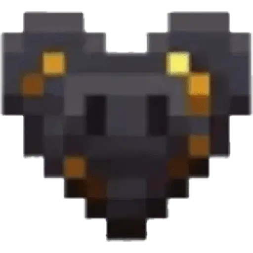 Minecraft heart ❤🟥