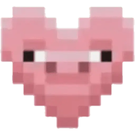 Minecraft heart ❤🟥