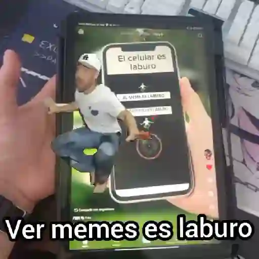 El piso es laburo⤴️Bananirou⤵️