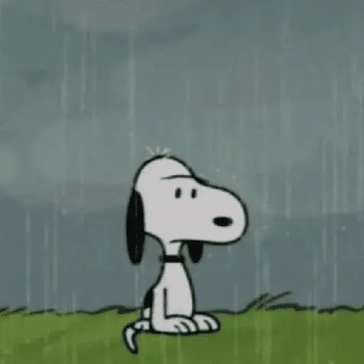 🫐☔ SNOOPY Triste ☔🫐