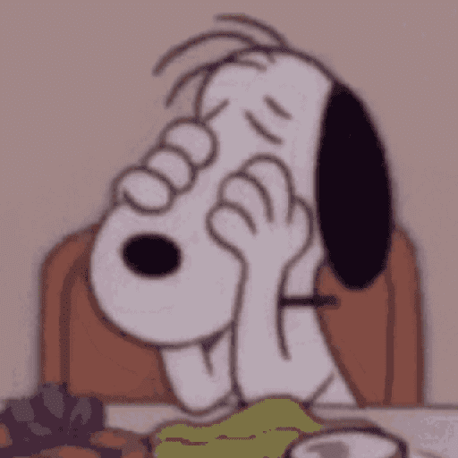 🫐☔ SNOOPY Triste ☔🫐 preview