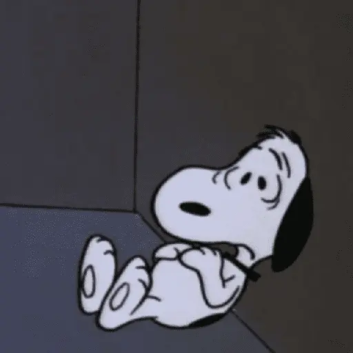 🫐☔ SNOOPY Triste ☔🫐