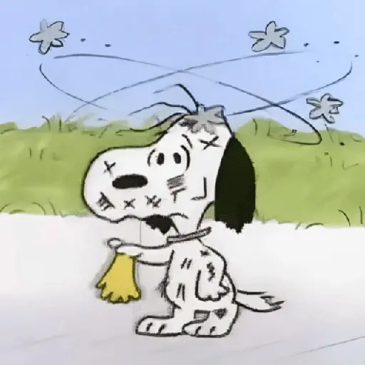 🫐☔ SNOOPY Triste ☔🫐