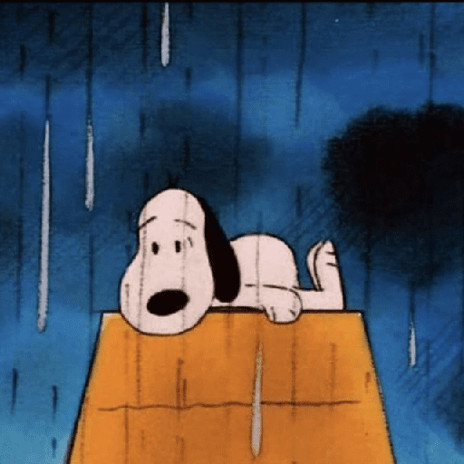 🫐☔ SNOOPY Triste ☔🫐 preview