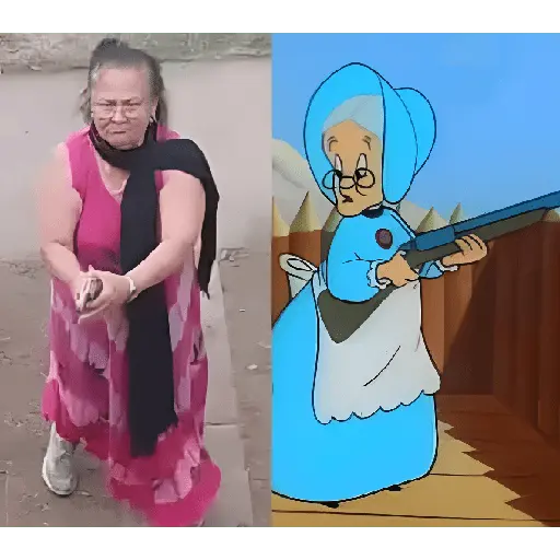 abuelita sicaria 🤑