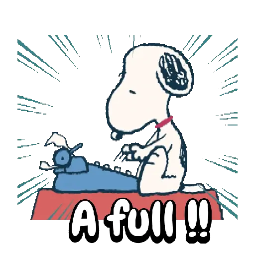 Snoopy ⚪⚫