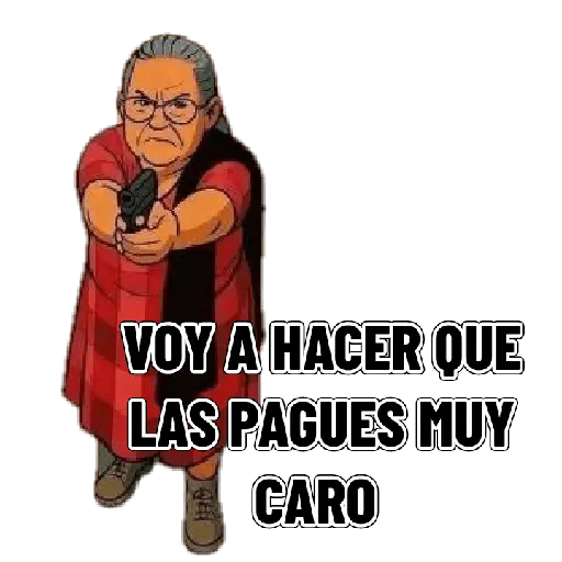 Abuelita sicaria 👵🔫