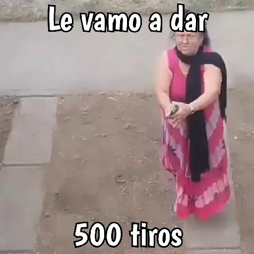 Abuelita sicaria 🔫