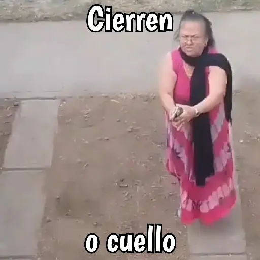 Abuelita sicaria 🔫