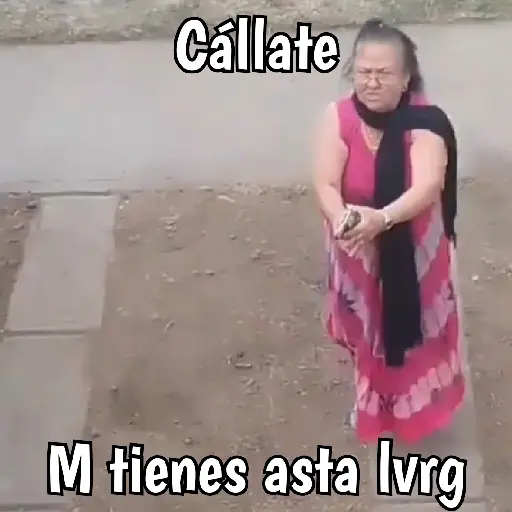 Abuelita sicaria 🔫