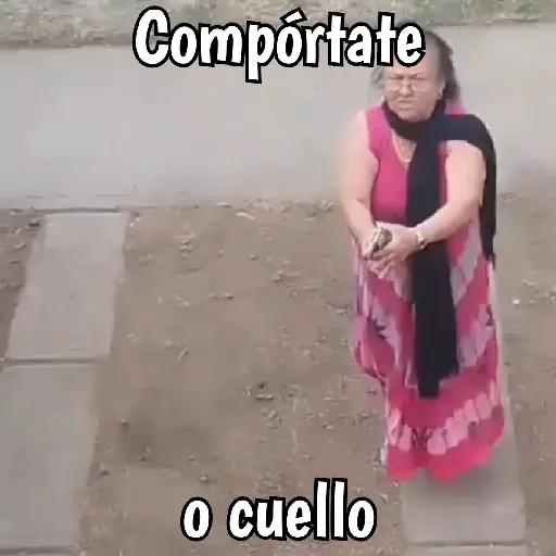 Abuelita sicaria 🔫