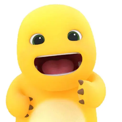 gif nailong dino kuning 🦖