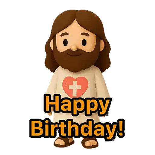 3D Jesus 立體耶穌動態貼圖 - 我愛主耶穌 I Love Jesus