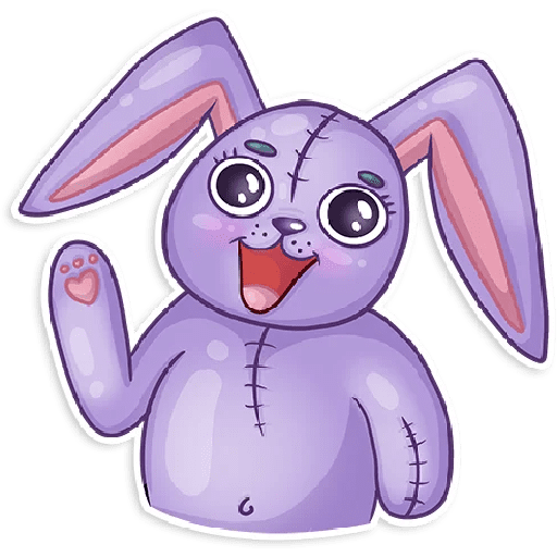 Conejo Cute Pascua 🐰🌸💜 preview