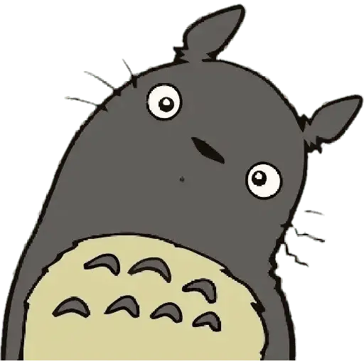 Studio Ghibli Totoro Random ⚫