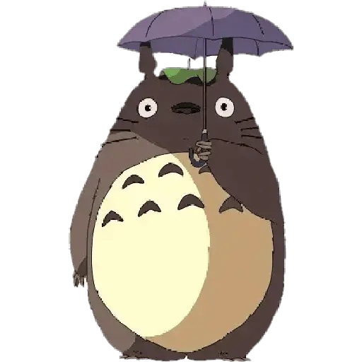 Studio Ghibli Totoro Random ⚫