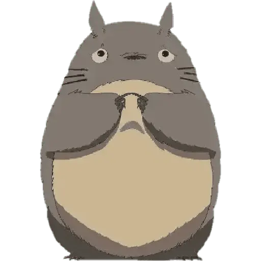 Studio Ghibli Totoro Random ⚫