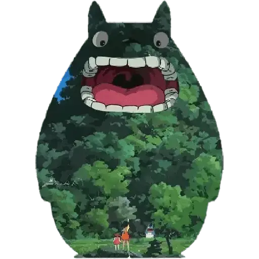 Studio Ghibli Totoro Random ⚫