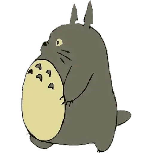 Studio Ghibli Totoro Random ⚫