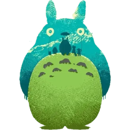 Studio Ghibli Totoro Random ⚫