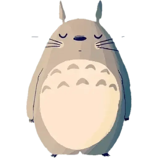 Studio Ghibli Totoro Random ⚫