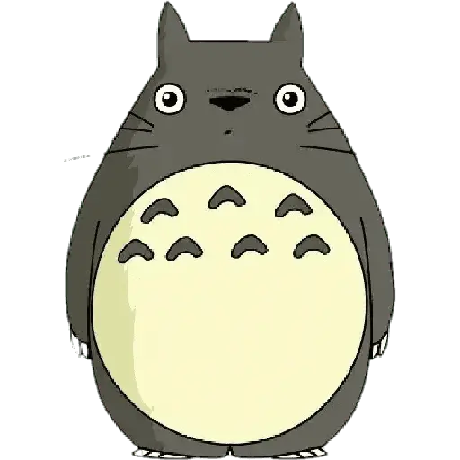 Studio Ghibli Totoro Random ⚫