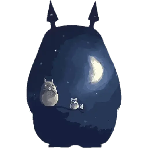 Studio Ghibli Totoro Random ⚫