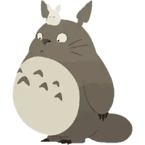 Studio Ghibli Totoro Random ⚫