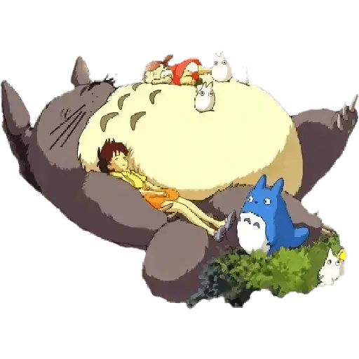 Studio Ghibli Totoro Random ⚫