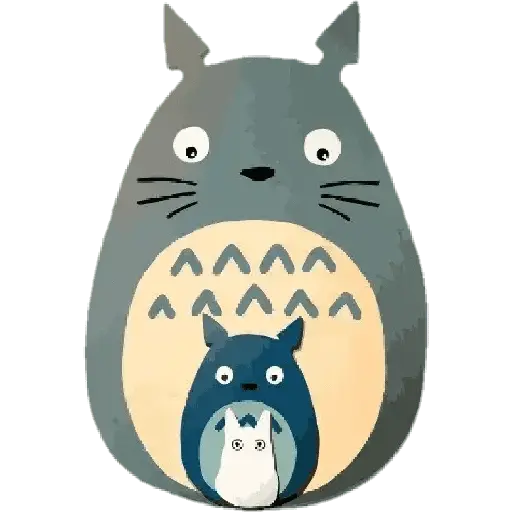 Studio Ghibli Totoro Random ⚫