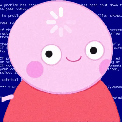 Meme peppa pig careca