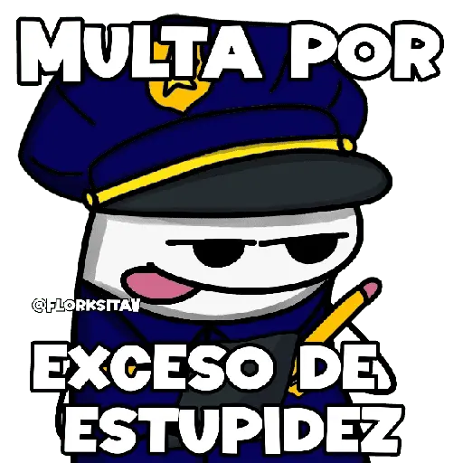 Flork policía 🚔🚓👮🏻‍♀️